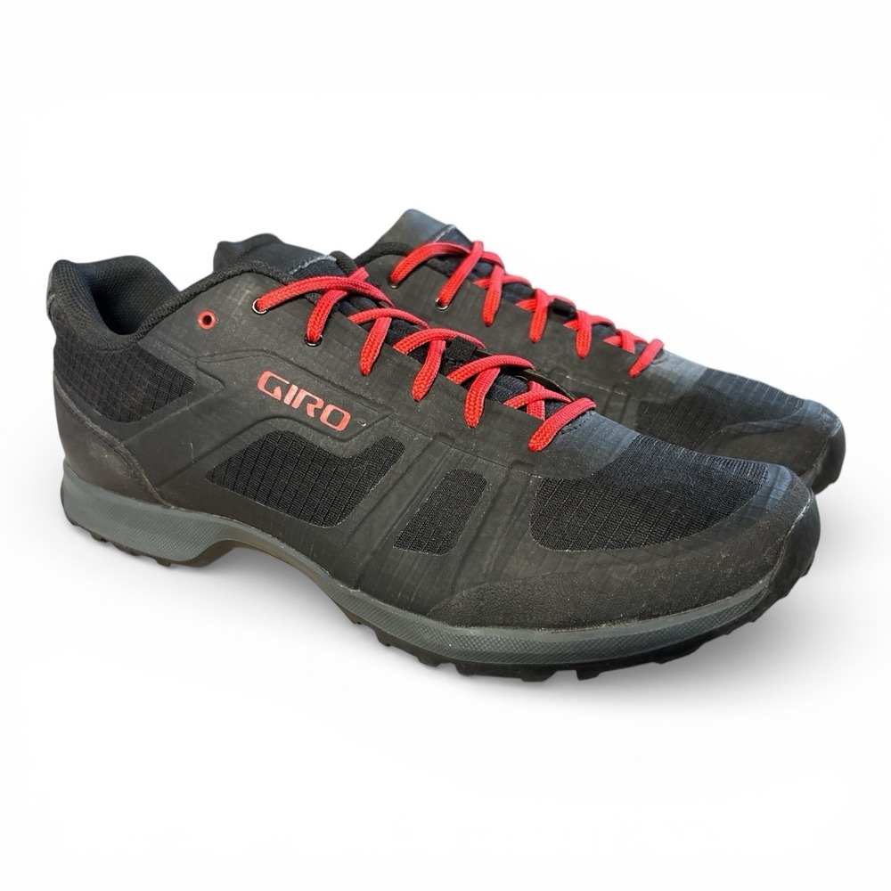 Giro Gauge Mountain Bike Cycling Shoes Men's Size 47 EU US 13 Black/Red